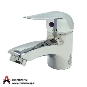 شیر اهرمی روشویی سپاهان مدل اردکی کروم