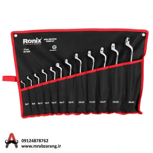 آچار سری 12 عددی دو سر رینگ رونیکس RH-2305
